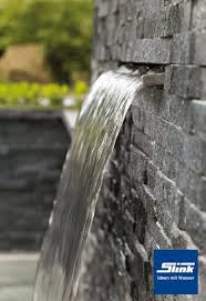 Led Edelstahl Wasserfall Bauteil Victoria 60 Cm Slink Ideen Mit Wasser