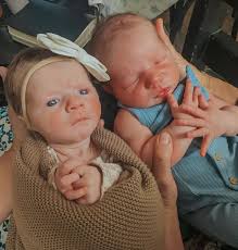 The two Allison babies—Ivy Jane, Eden and Vision's baby; and Quinlan Ivan,  Halle and Cedar's baby. The MRI for Ivy Jane showed stress