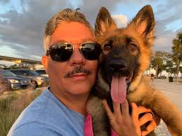 I met this cool rider about to take