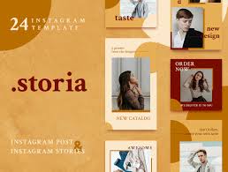 Download Storia Social Media Templates For Instagram In Social Media Templates On Yellow Images Creative Store PSD Mockup Templates