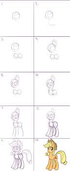 So this is an old lesson that i conjured up a while ago but it's just getting submitted now. How To Draw A Pony In 10 Steps By Steffy Beff On Deviantart My Little Pony Coloring My Little Pony Drawing Pony Drawing