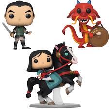 The perfect mulan cold bath animated gif for your conversation. Funko Pop Disney Mulan Collectors Set 10 Pop Ride Mulan On Khan Mulan As Ping Mushu With Gong Walmart Com Walmart Com