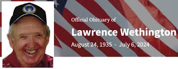 In Memory of Virgil Lawrence Wethington