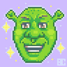 Shrek Pixel Art Pixel Art Art Photo And Video