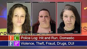 Apr 09, 2020 · typically, felony hit and run occurs when a driver leaves the scene of an accident in which a driver or pedestrian has been injured. Police Log Hit And Run Domestic Violence Theft Fraud Drugs Dui And More
