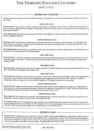 13 Colonies Info Chart This Chart Will Help My Group Sort