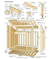 Wooden Shed Plans Wood Shed Plans Shed Blueprints Storage Shed Plans