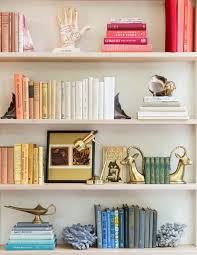 Doheny Bookshelves In Living Room Bookshelf Styling Decorating Shelves
