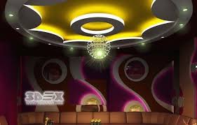 The ceiling is always open to the eye, nothing prevents them from admiring, therefore, it often becomes the accenting element of the interior. Pop False Ceiling Designs 2018 For Living Room Hall With Led Indirect Lighting Ideas 283 29 Jpg Pop False Ceiling Design False Ceiling Design Ceiling Design