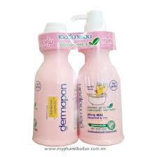 Dermapon organic ph 5.5 hair and body baby bath pure natural 480 ml x 2. Bá»™ Táº¯m Gá»™i Cho Be Organic Dermapon Thai Lan Cung Cáº¥p Ban Sá»‰ Láº» Má»¹ Pháº©m Hang Tieu Dung Thai Lan