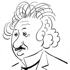 Now that the basic face is done, add the hair. Albert Einstein Scientist And Mob Idol The New Yorker