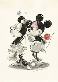 I love them more and more! Minnie Love Mickey Mouse And Minnie Mouse Drawing Novocom Top