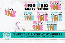 Free Free 325 Sweet One Ice Cream Svg SVG PNG EPS DXF File