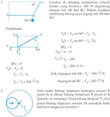 Untuk benda yang ditarik pada bidang datar, ada beberapa hal yang harus diperhatikan dalam menghitung gaya tegangan. Contoh Soal Tegangan Tali T1 Dan T2 Kunci Ujian