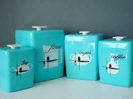 retro nesting kitchen canister set