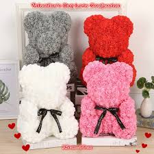 Is there a birthday coming up this month? Red Rose Bear Teddy Wedding Gift Valentine S Day Gift Valentine S Day Artificial Flower Teddy Bear Flower Rose Bear Flower Wish