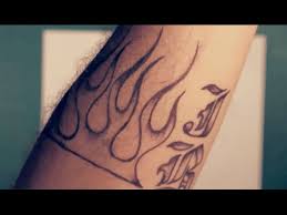 Many get them as a memento of a time, place, or person. How To Draw Flame Tattoos With A Sharpie Youtube