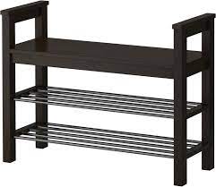 Schuhbank eiche 80x50x30 schuhbank mit 2 ablagen aus eiche white wash mit, schuhbank 82x45x40cm gomma wildeiche massiv geölt vidaxl schuhbank 94 x 20 x 38 cm walnussholz massiv. Ikea Hemnes Bank Mit Schuhablage Ab 59 99 Preisvergleich Bei Idealo De