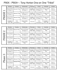 Workout Journals P90x Workout Schedule Workout Schedule P90x Workout