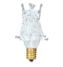Historic Houseparts Inc Candelabra Sized Bulbs Incandescent Light Bulb White Starburst Decorative Light Bulb Candelabra Base 7 Watt