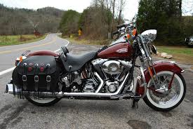 Harley Davidson Softail 2000 Harley Davidson Softail Heritage Springer Flsts Loaded With Chrome Clean Motos Moto Velo