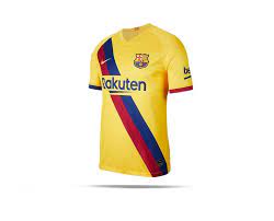 Leistungsstarke nike produkte für den sport & die freizeit. Nike Fc Barcelona Trikot Away 19 20 728 In Gelb