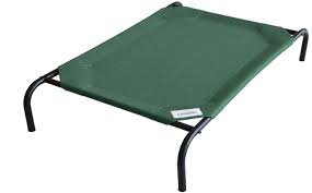 10 best canopy dog beds of september 2020. Amazon Com Coolaroo The Original Elevated Pet Bed Large Brunswick Green Dog Cot Pet Supplies