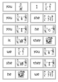 Subject Pronouns Domino Worksheet Free Esl Printable Worksheets Made By Teache Pronoun Worksheets Kindergarten Worksheets English Worksheets For Kindergarten