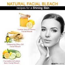 Try These Homemade Natural Facial Bleach Recipes For A Shining Skin Natural Facial Homemade Organic Skin Care Olive Oil Facial