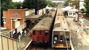 Chatswood Station As It Was 1980s Sydney City Australia History Train Pictures