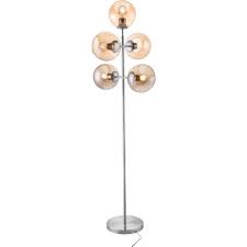 Nino Leuchten Stehlampe Pilar Nickel Matt E27 Fassung Eek E A