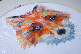 Check spelling or type a new query. Geometric Fox Cross Stitch Pattern Textillia