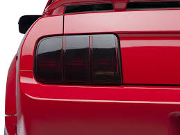 Sec10 Mustang Tail Light Tint; Smoked 26089 (10-12 Mustang) - Free Shipping