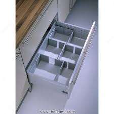 2 Diviseurs Pour Tiroirs Profonds Cuisio Flex 3 Tiroir Rangement Tiroir Et Rangement Cuisine