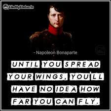 It is thought that napoleon heard the phrase from bernard de vieuzac barère, who may have adopted it from economist adam. 100 Napoleon Bonaparte Quotes Inspiration Freedom Leadership