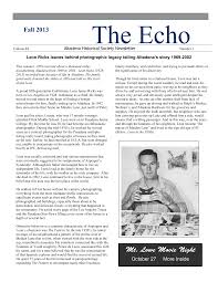 ECHO fall 2013 without permit