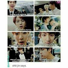 This Is Just Jin Xd Bts Darksideanime Bts Funny Bts Jin Bts Bangtan Boy