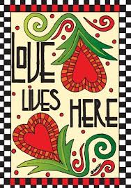 Two Hearts Flag Valentine S Day Flags Yard Flags Inspirational Flags Flag Decor Holiday Flag Flag Drawing