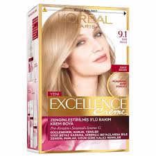 L Oreal Paris Excellence Creme Sac Boyasi 9 1 Kullu Sari Sac Boyasi Renkler Sac