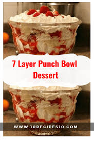 7 Layer Punch Bowl Dessert 10recipes10 Punch Bowl Cake Bowl Cake Punch Bowl Cake Recipe