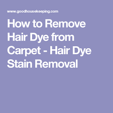 Stain Buster Hair Dye Hair Dye Removal Dyed Hair Dry Carpet Cleaning