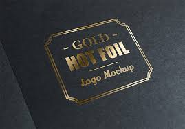 Download Gold Stamping Logo Psd Mockup Best Free Mockups