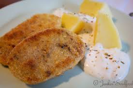Kohlrabi Schnitzel Mit Krauterdip Kohlrabi Krauterdip Schnitzel