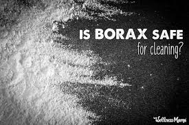 is borax safe for cleaning the answer