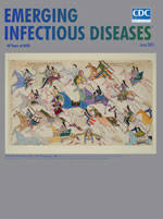 The mega number was 10. Volume 27 Number 6 June 2021 Emerging Infectious Diseases Journal Cdc