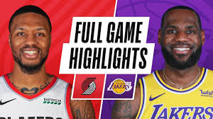 Blazers, por su parte, tiene siete partidos trascendentales en el calendario y también sufrirá con los rivales. Trail Blazers At Lakers Full Game Highlights February 26 2021 The Global Herald