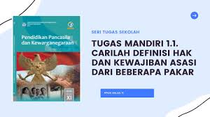 · yang dapat diceritakan dari gambar: Tugas Mandiri 1 1 Carilah Definisi Hak Dan Kewajiban Asasi Dari Beberapa Pakar Youtube