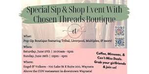 Sip & Shop with Chosen Threads Boutique WAYZATA, MN