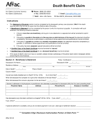 Whether benefits are payable will be determined when a claim is processed. Fill Free Fillable Aflac Insurance Pdf Forms