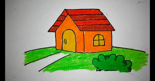 Oleh karenannya dengan objek gambar rumah si anak bisa dengan leluasa memilih warna yang ia inginkan guna mewarnai setiap bagian luar dari rumah seperti. 37 Koleksi Terbaru Gambar Rumah Anak Tk